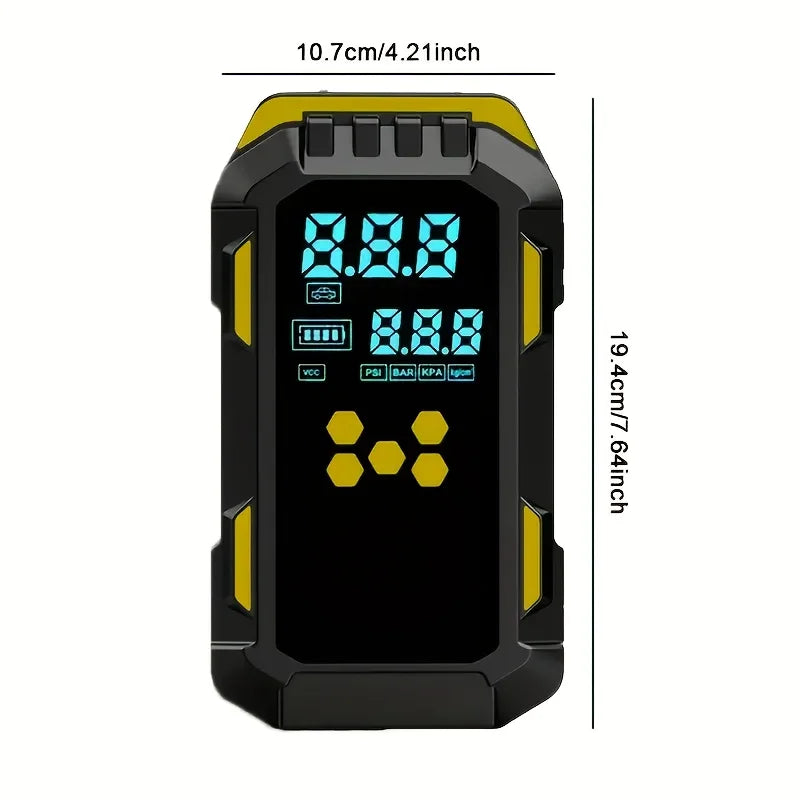 Power Start Pro – 2-in-1 Car Jump Starter & Air Compressor
